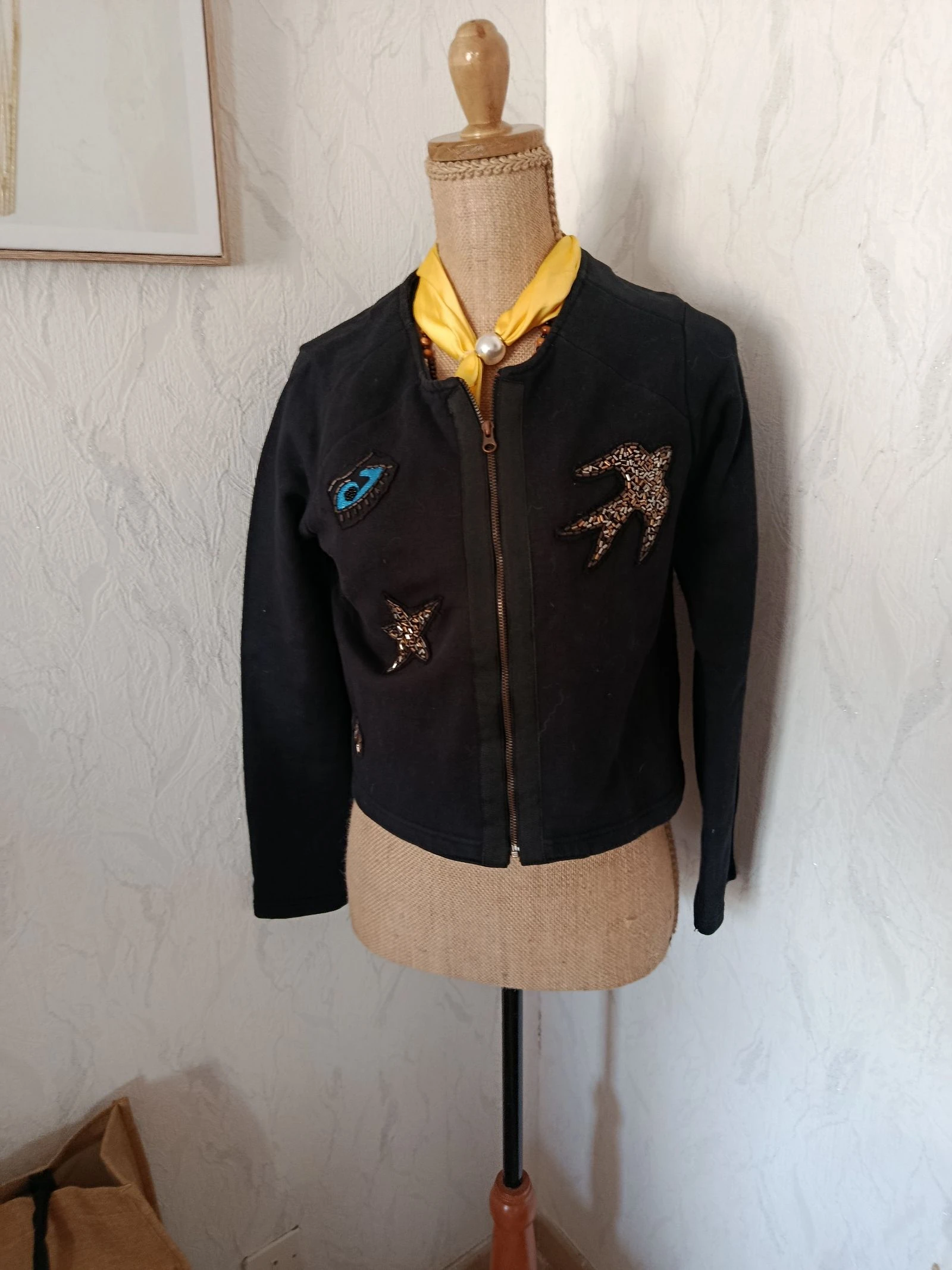 Veste avec patch 